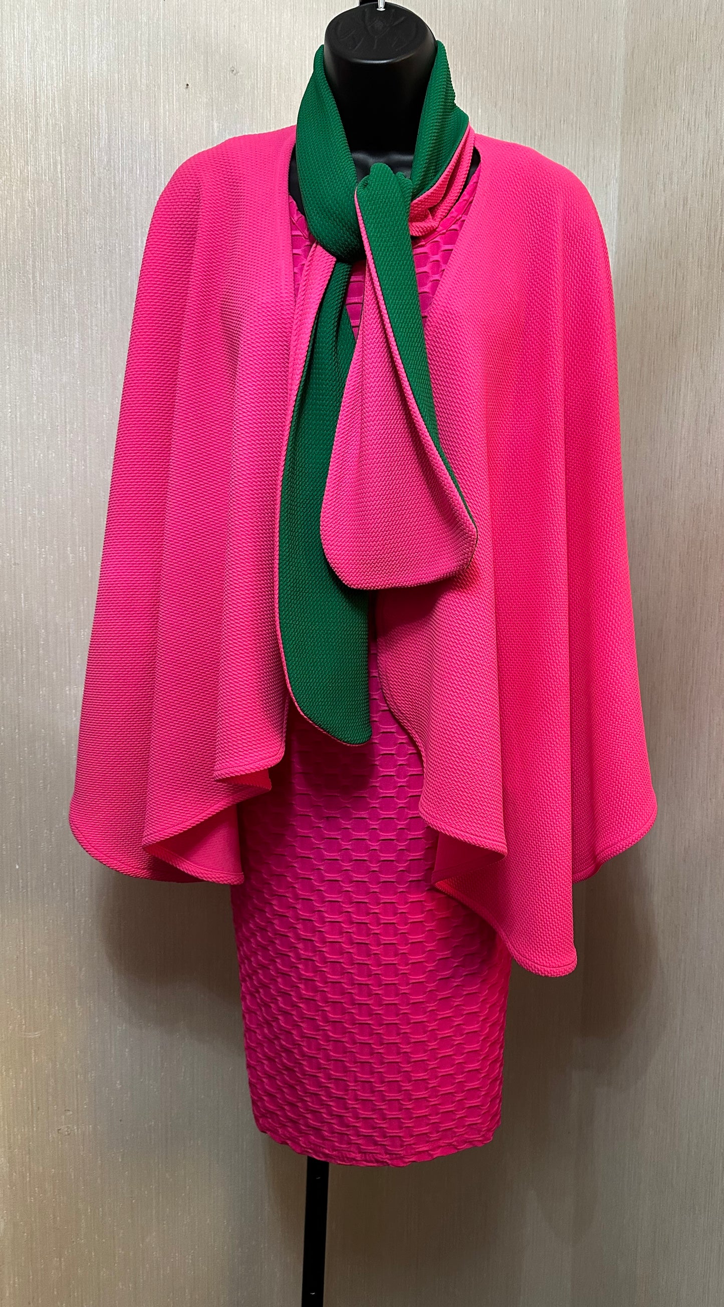 Honeycomb Pink Crop Block