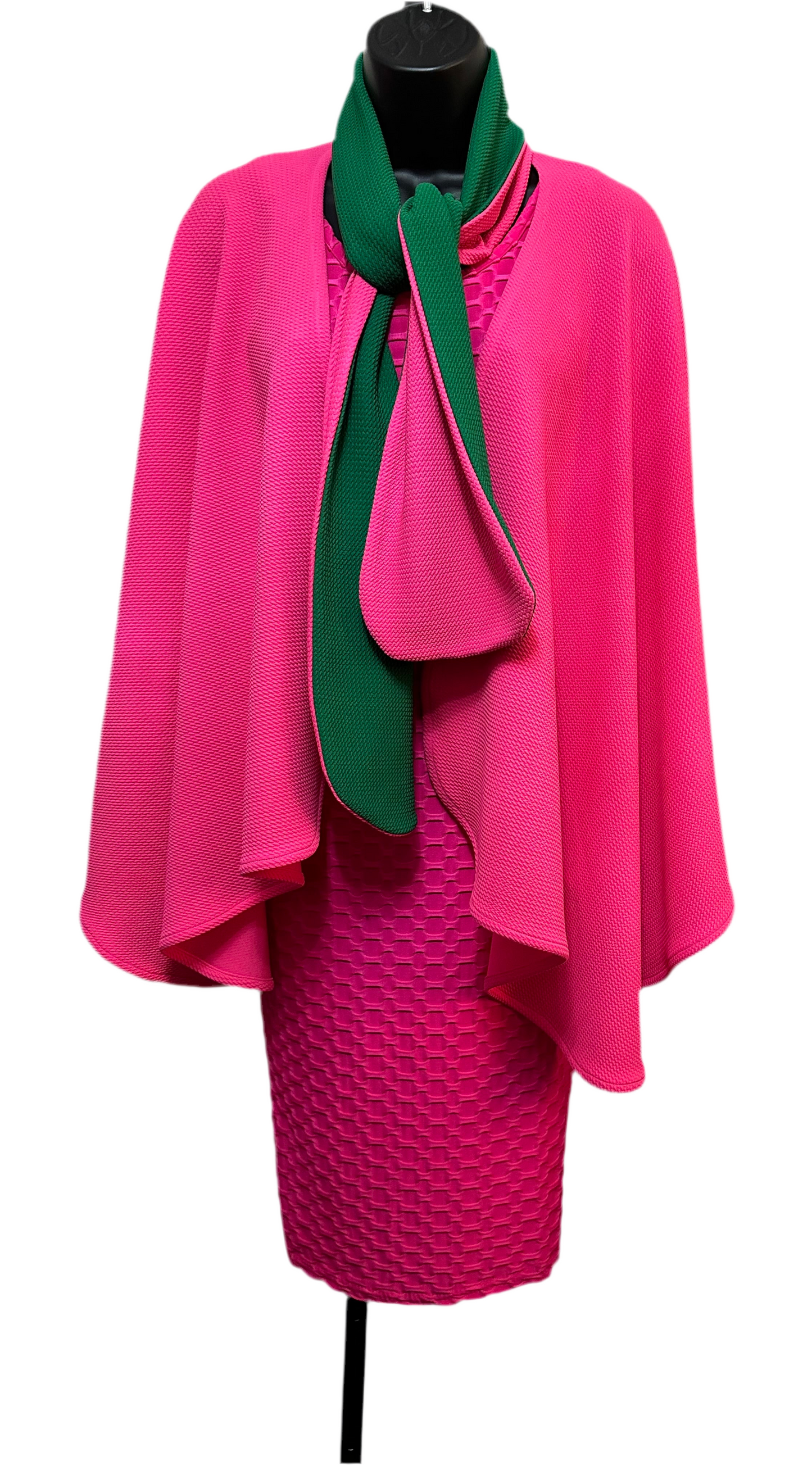 Honeycomb Pink Crop Block