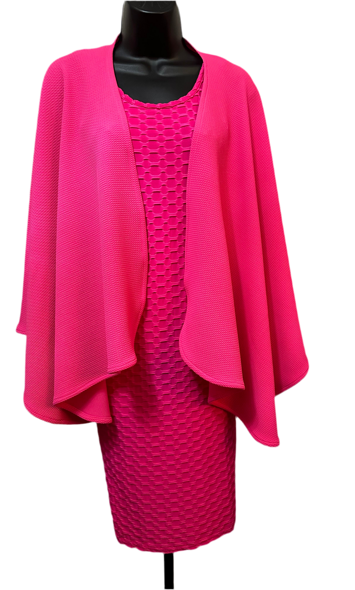 Honeycomb Pink Crop Block