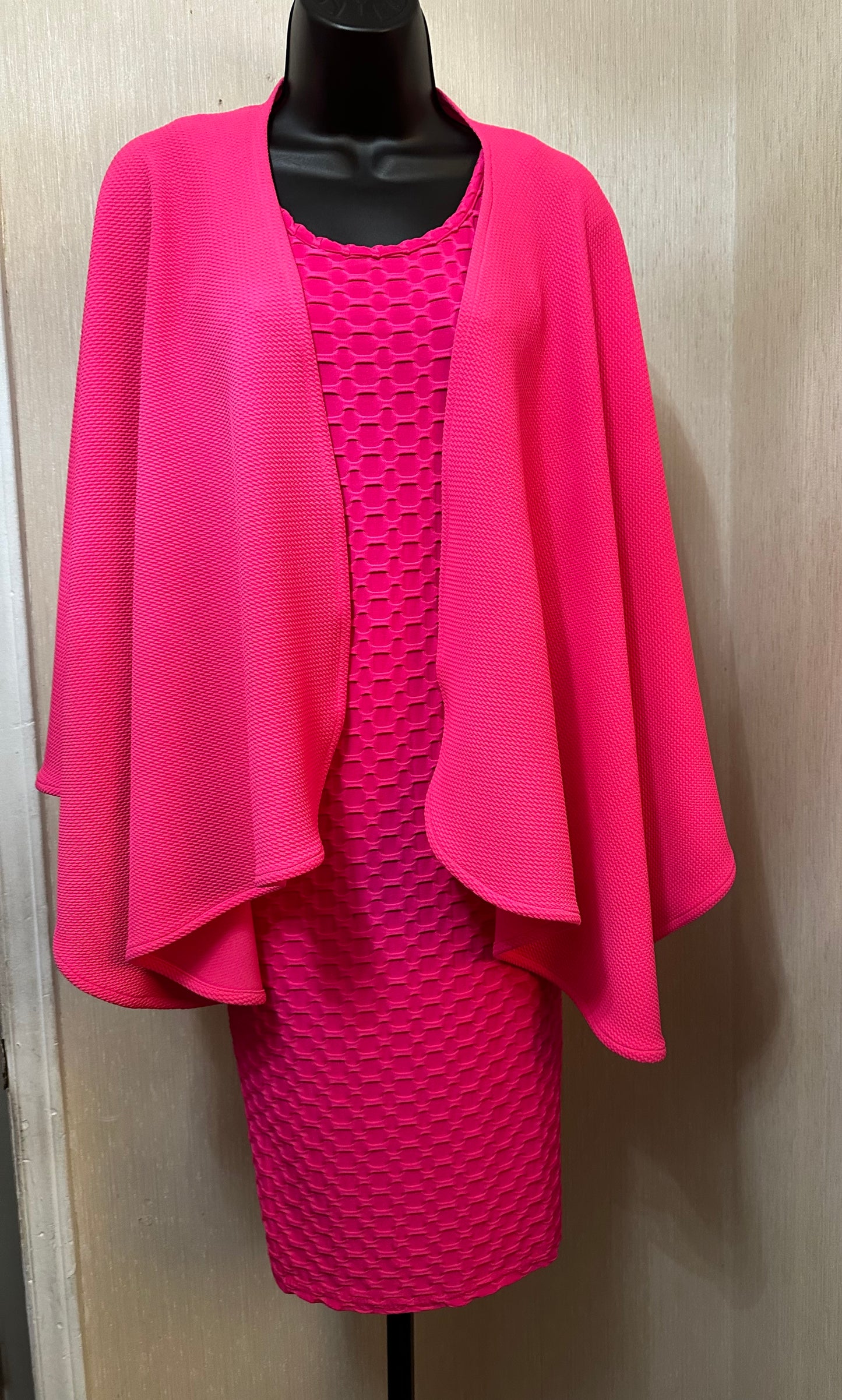 Honeycomb Pink Crop Block
