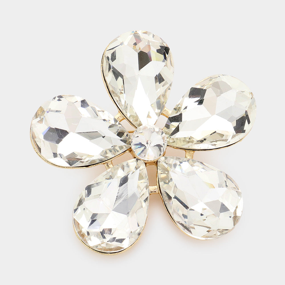 Clear Gold Petals
