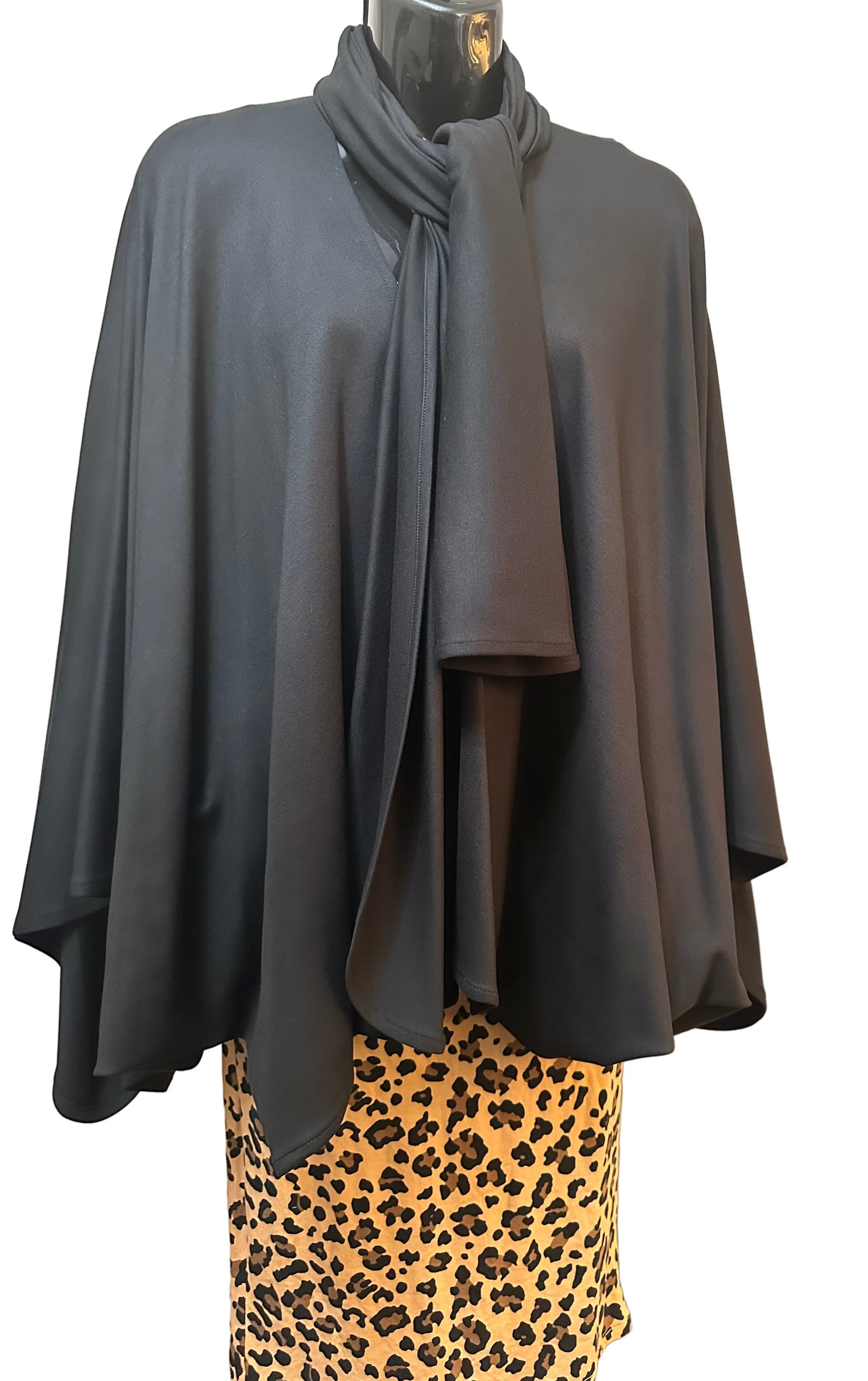 Onyx Ponte Crop