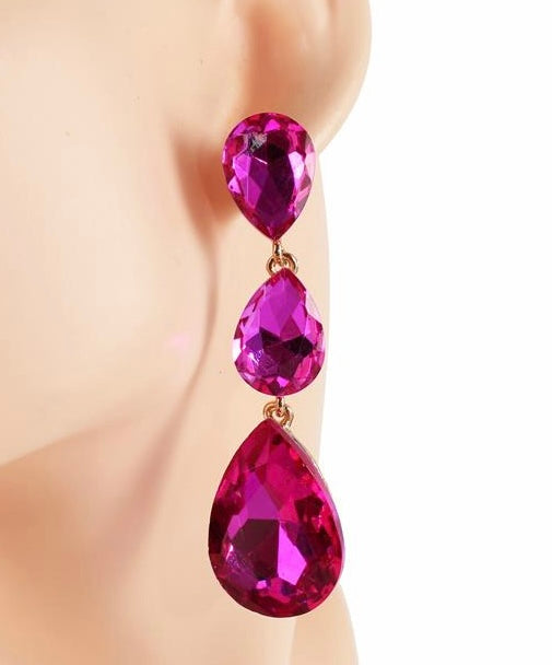 Fuchsia Trio Drop