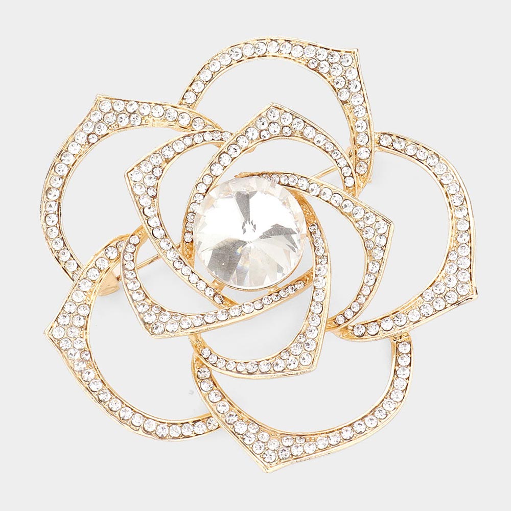 Golden Open Rose