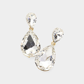 Clear Gold Drop Medium