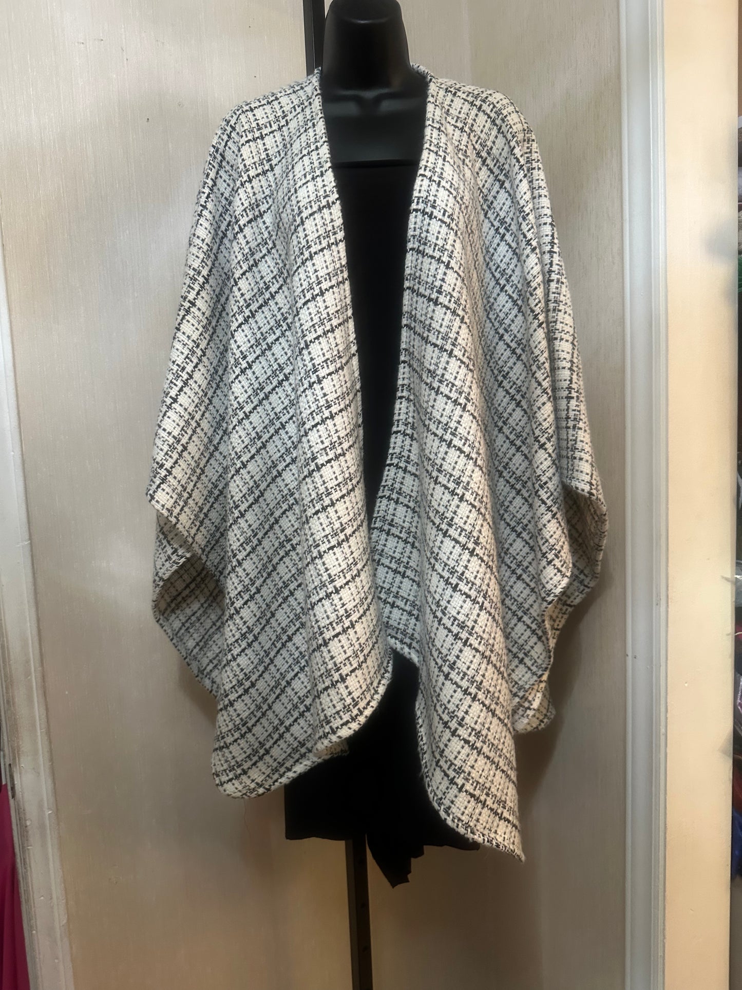 Blanc Plaid Short