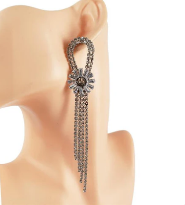 Silver Bling Pinwheel