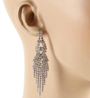 Splatter Bling Earring