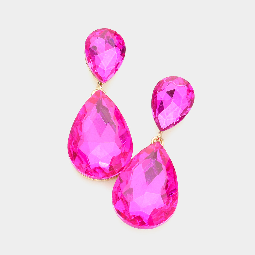 Fuchsia Drop-Large