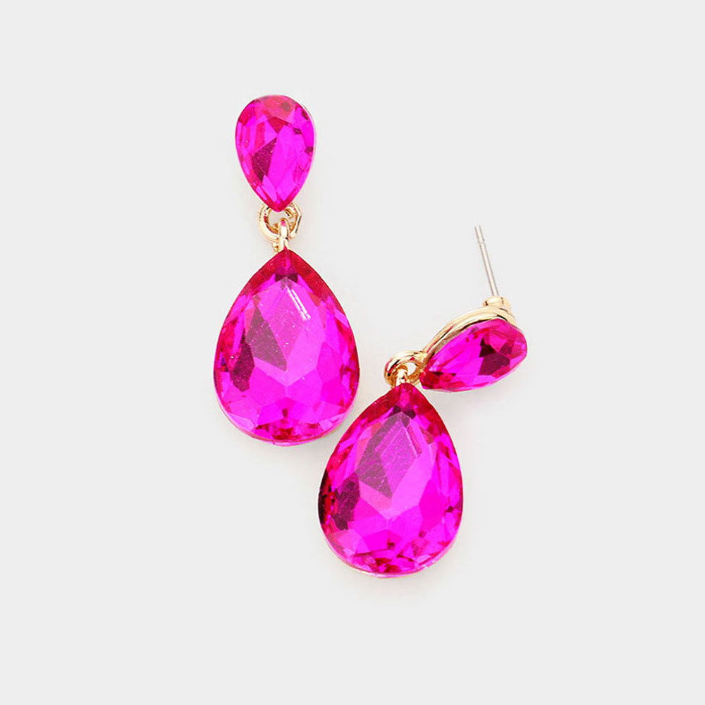 Petite Drop Fuchsia