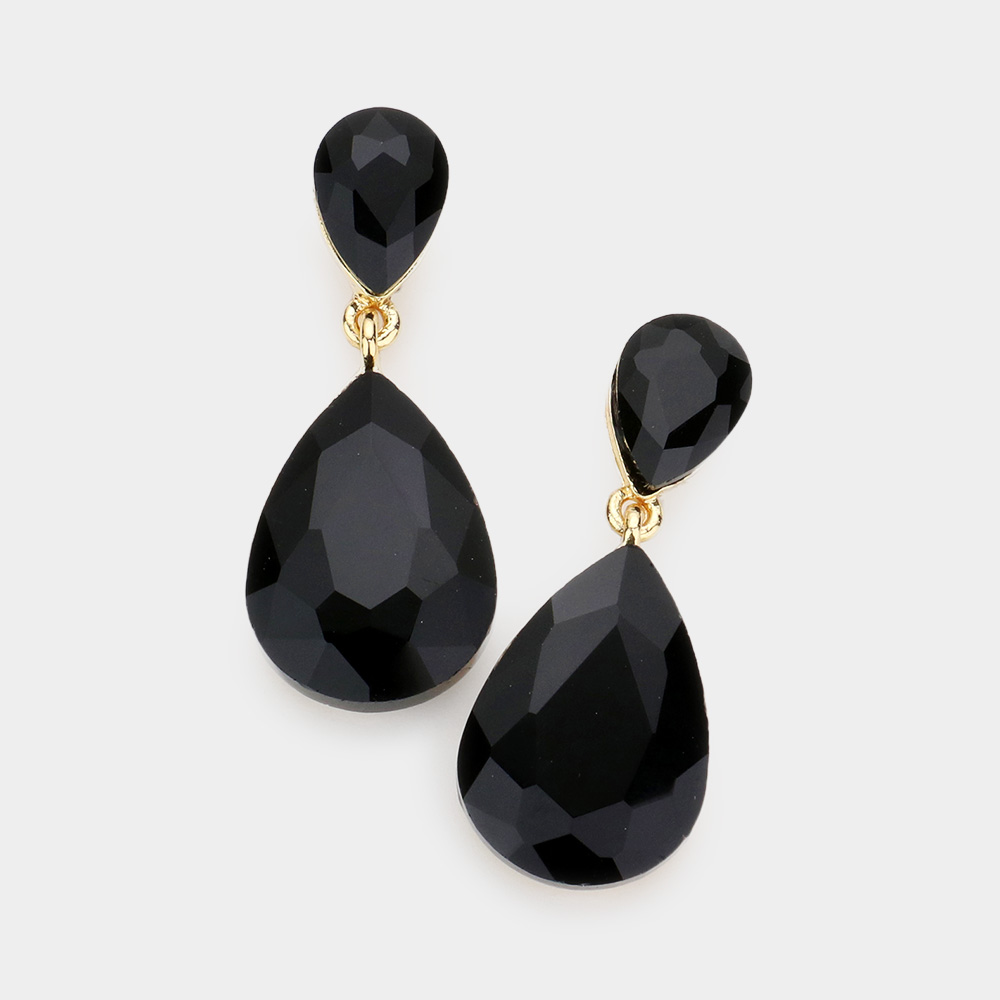Onyx Gold Drop-Medium