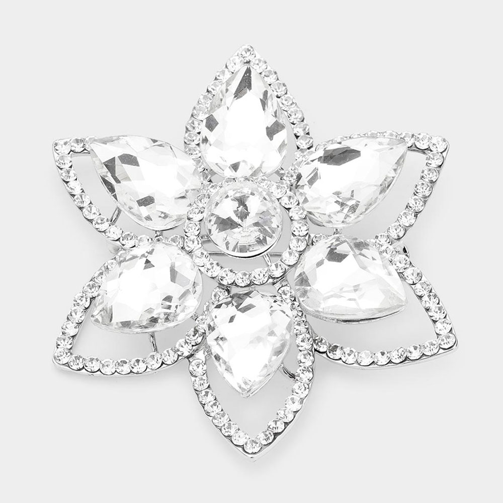 Clear Pointed Rose