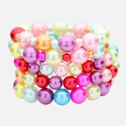 5 strand Pearl Bracelets