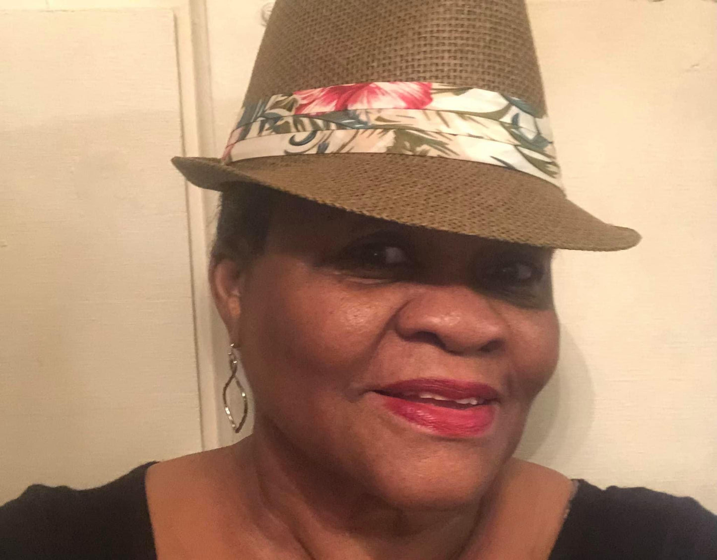 Floral Fedora