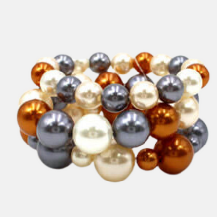 Neutral Pearl Bracelet