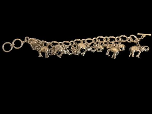 Chain Elephant Bracelet G