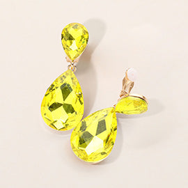 Yellow Large Drop Clip