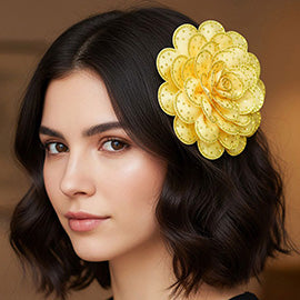 Yellow Bling Flower