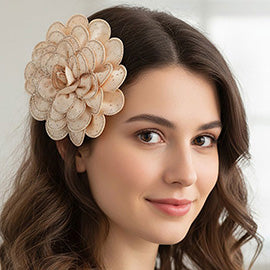 Champagne Bling Flower