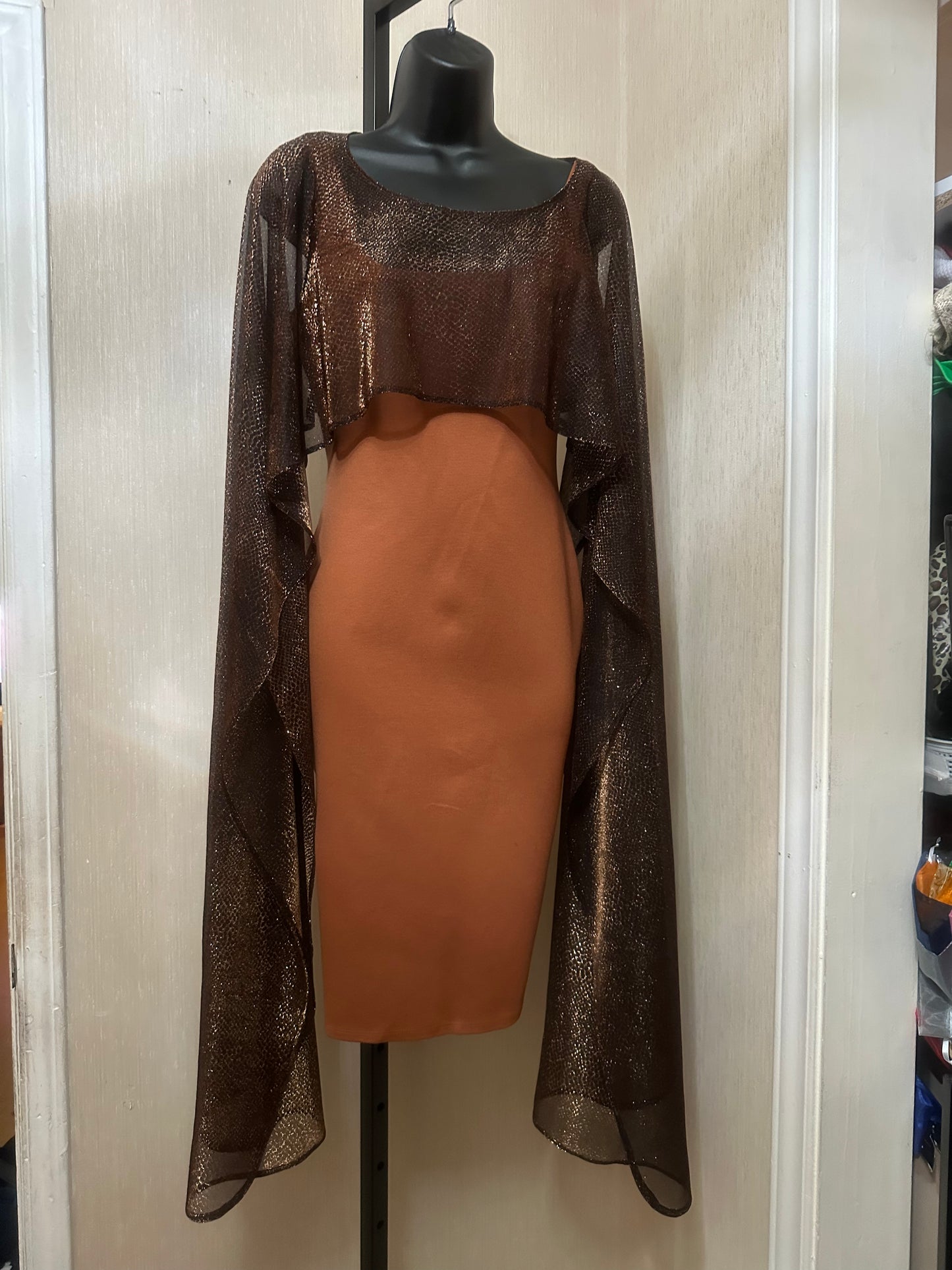 Brown Skin Drape