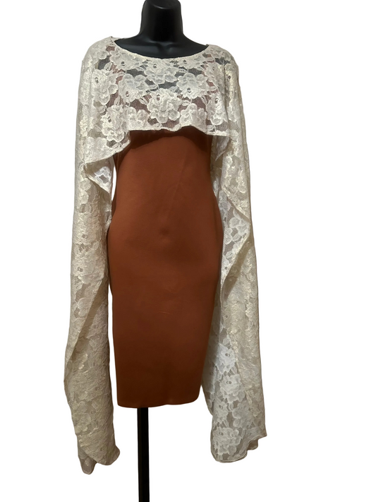 Frosty Gold Drape