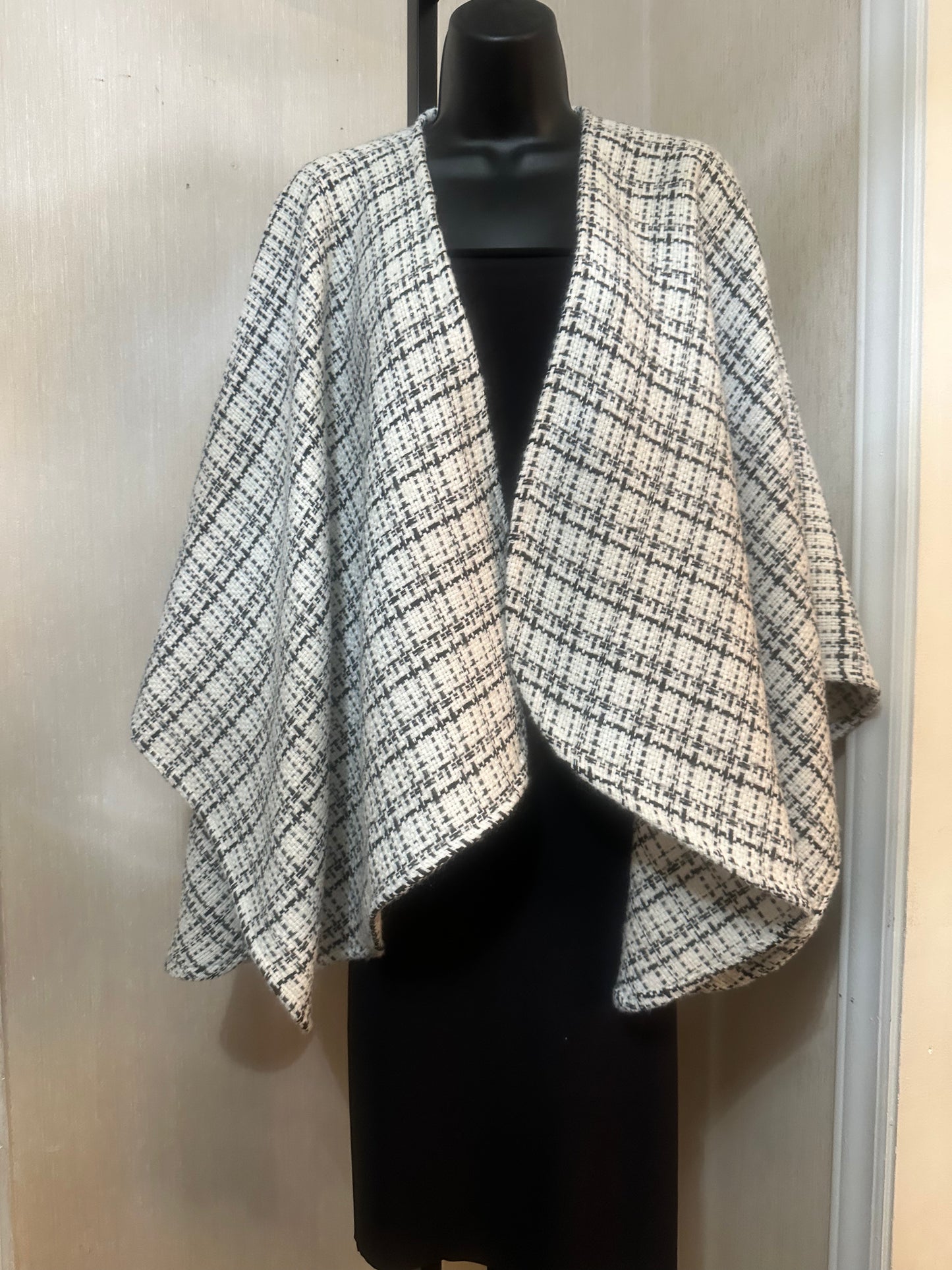 Blanc Plaid Crop