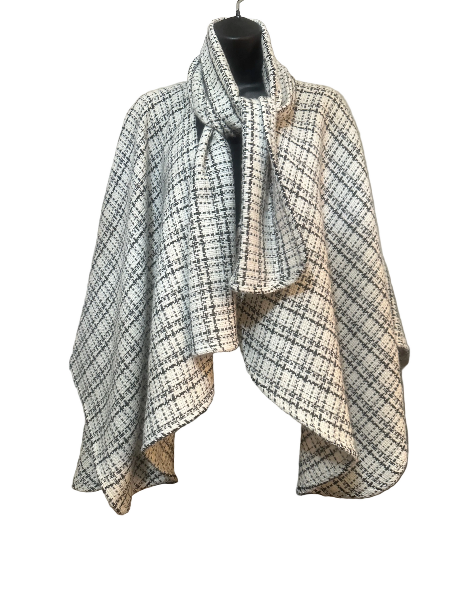 Blanc Plaid Crop