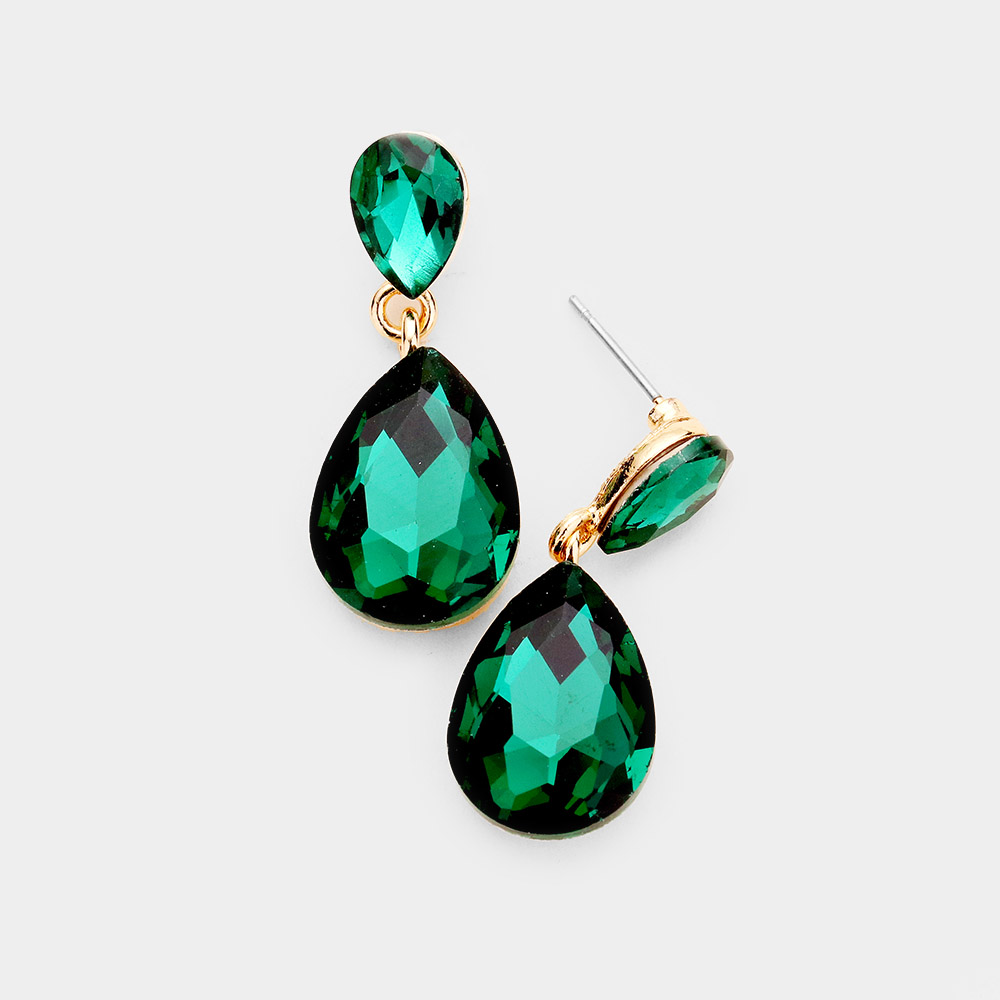 Petite Drop Emerald
