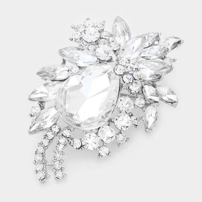 Crys Silver Floral