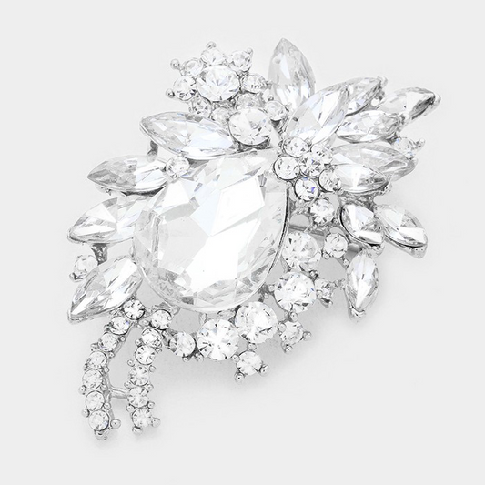 Crys Silver Floral