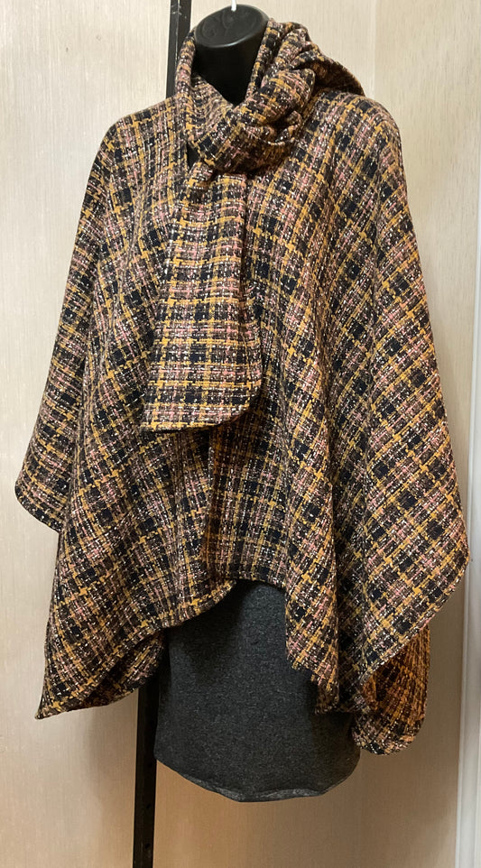 Golden Plaid { Crop)